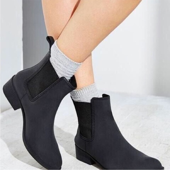 Jeffrey Campbell Havana Last Stormy Matte Point Toe Chelsea Rain Boot Women’s 7 - Picture 13 of 13